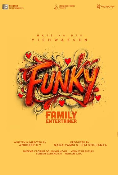 Funky movie poster